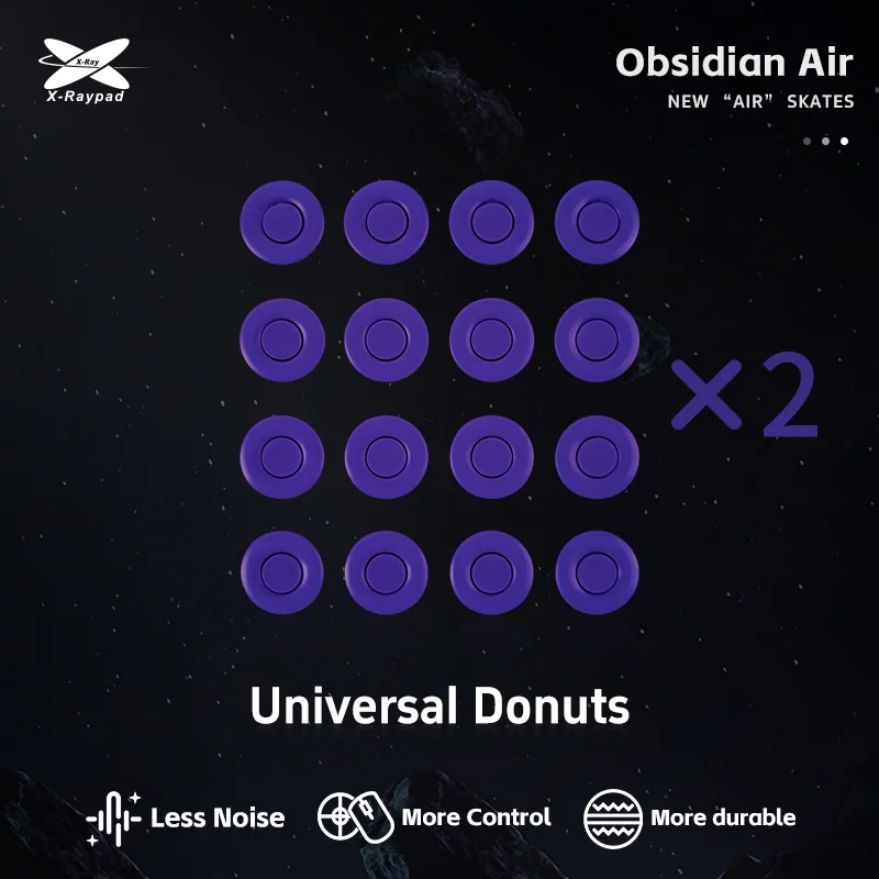 Ślizgacze X-Raypad Obsidian Air Universal Donuts