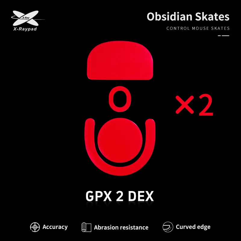 Ślizgacze X-Raypad Obsidian Logitech G Pro X Superlight 2 DEX