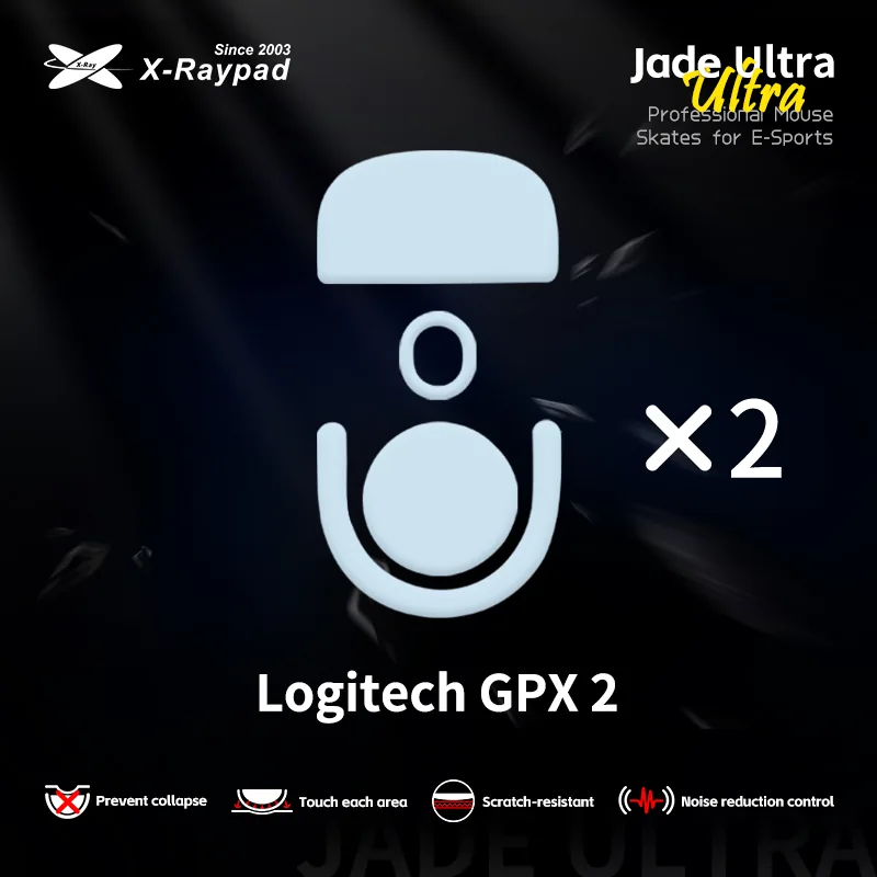 Ślizgacze X-Raypad Jade ULTRA Logitech G Pro X Superlight 2/X2 Superstrike